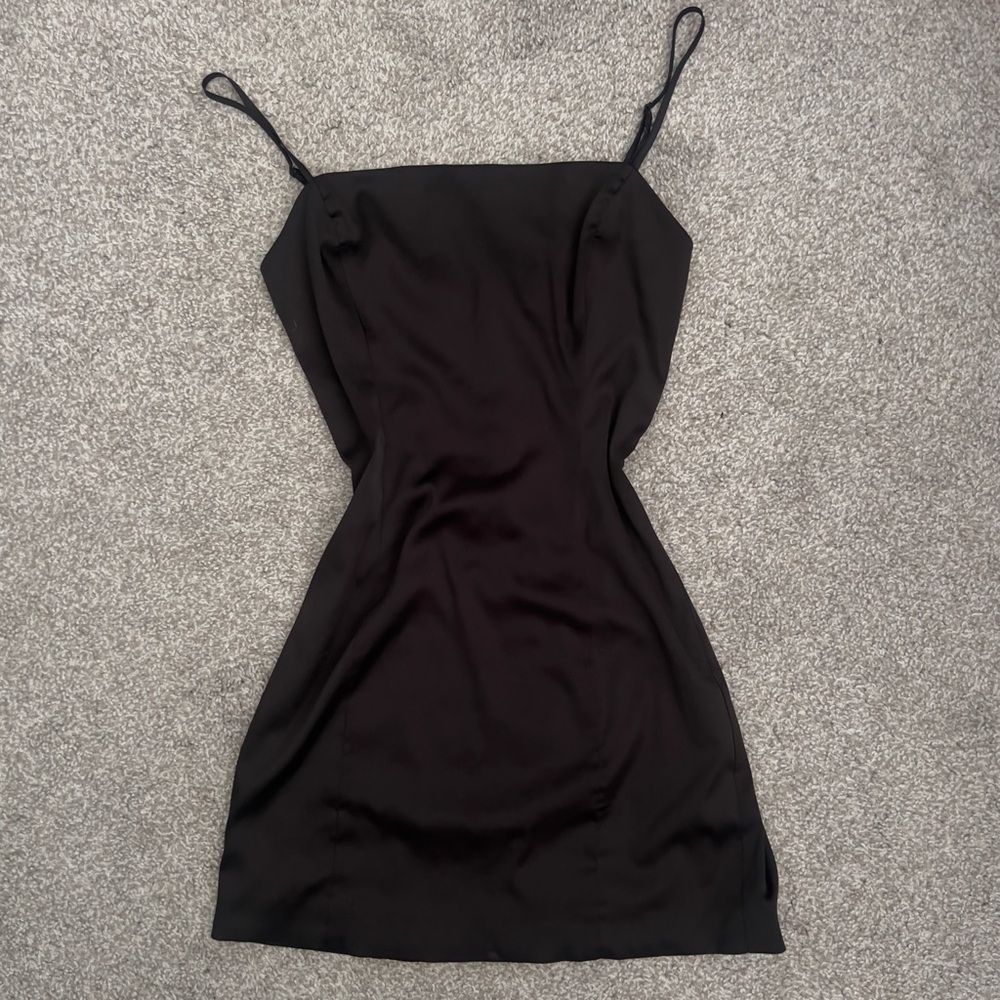 Aritzia Sunday Best black mini dress